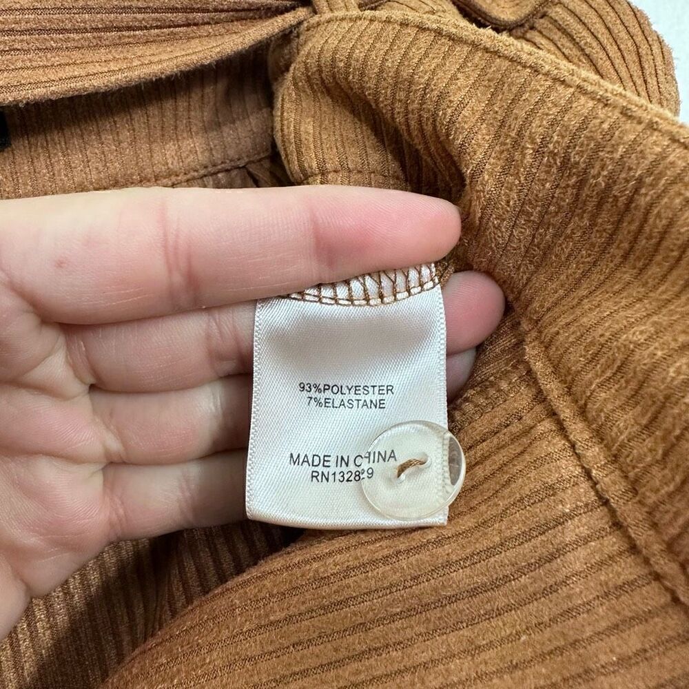HP 🎉 House of Harlow 1960 x REVOLVE Ribbed Pants in Cognac Size XL - Picture 9 of 11